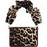 Natasha Mini Borsa a mano in pelle 13,5 cm Variante leopard multi