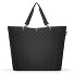Borsa shopper Xl 68 cm Variante glossy dots black Borsa shopper Xl 68 cm Variante glossy dots black