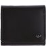  Polo Portafoglio Protezione RFID Vera Pelle 10 cm Variante dunkelbraun