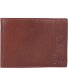  Portafoglio Santos in pelle 13 cm Variante cognac