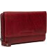  Rhodos Portafoglio Protezione RFID Pelle 14 cm Variante red