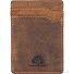  Porta carte di credito vintage in pelle 7 cm Variante braun