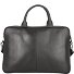  Cartella in pelle con scomparto per laptop da 39 cm Variante schwarz