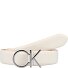  CK Logo Cintura Pelle Variante bright white | 100 cm