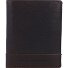  Portafoglio RFID in pelle 10 cm Variante darkbrown