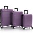  Zen 4 ruote Set di valigie 3 pezzi con piega di espansione Variante purple