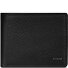  Portafoglio QF RFID in pelle 12 cm pieghevole Variante all black