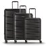 Essentials 10 3-SET 4 ruote Set di valigie 3 pezzi Variante black-metallic 2 Essentials 10 3-SET 4 ruote Set di valigie 3 pezzi Variante black-metallic 2