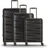  Essentials 10 3-SET 4 ruote Set di valigie 3 pezzi Variante black-metallic 2