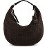  Nana Borsa a spalla Vera Pelle 37 cm Variante dark brown