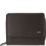  Portafoglio Polo RFID in pelle 11,5 cm Variante dunkelbraun