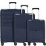 Travel Line 4000 Set di valigie a 4 ruote 3 pz. Variante navy Travel Line 4000 Set di valigie a 4 ruote 3 pz. Variante navy