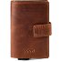  cerratano Custodia per carta di credito Protezione RFID Pelle 7 cm Variante cognac