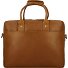  Cartella in pelle con scomparto per laptop da 39 cm Variante cognac