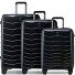  Exo 4 ruote Set di valigie 3 pezzi espandibile Variante black