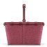  Borsa shopping Carrybag 48 cm Variante twist maroon
