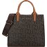 Regina Borsa shopper 28.5 cm Variante moro-naturale Regina Borsa shopper 28.5 cm Variante moro-naturale