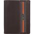 Portafoglio Don Leonardo RFID in pelle 12,5 cm Variante dunkelbraun