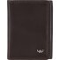  Polo Portafoglio Protezione RFID Vera Pelle 10 cm Variante dunkelbraun
