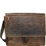  Messenger vintage in pelle 35 cm Variante brown