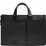  Russel Valigetta Protezione RFID Vera Pelle 42 cm Vano porta PC Variante black