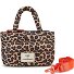  Unio Cortina S Borsa shopper S 29 cm Variante leo print