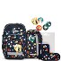 Pack Set di borse per la scuola 6 pezzi Variante Bärnsteinhöhle Pack Set di borse per la scuola 6 pezzi Variante Bärnsteinhöhle