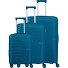  Pacific 4 ruote Set di valigie 3 pezzi Variante petrol