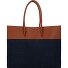 Myrtha Borsa shopper 35 cm Variante blue den-cognac Myrtha Borsa shopper 35 cm Variante blue den-cognac