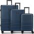  Hanoi 4 ruote Set di valigie 3 pezzi espandibile Variante dark blue