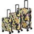  Cruise 4 ruote Set di valigie 3 pezzi Variante gelbe orchidee