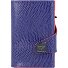  Custodia per carte di credito RFID in pelle 6,5 cm Variante violet-re
