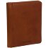  Wax Pull Up Caso di scrittura Pelle 22 cm Variante cognac