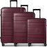  Essentials 11 4 ruote Set di valigie 3 pezzi espandibile Variante burgundy