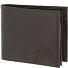  Leather Portafoglio Protezione RFID Vera Pelle 10 cm Variante braun-lizard