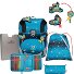 ErgoFlex Tiny LED Set di borse per la scuola Variante Rainbow Star ErgoFlex Tiny LED Set di borse per la scuola Variante Rainbow Star