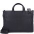  Black Square Valigetta Vera Pelle 42 cm Vano porta PC Variante dunkelbraun