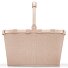  Borsa shopping Carrybag 48 cm Variante frame twist coffee