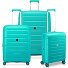  Starlight 3.0 4 ruote Set di valigie 3 pezzi con piega di espansione Variante mint green