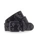 Cintura con borchie in pelle Variante schwarz | 100 cm Cintura con borchie in pelle Variante schwarz | 100 cm