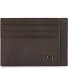  Black Square Custodia per carta di credito Pelle 11 cm Variante dark brown