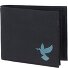  New Cryptan Portafoglio Protezione RFID 12 cm Variante schwarz-freedom pigeon cyan