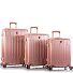 Xtrak 4 ruote Set di valigie 3 pezzi con piega di espansione Variante rose gold  Xtrak 4 ruote Set di valigie 3 pezzi con piega di espansione Variante rose gold