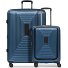  Set di valigie Essentials 14 a 4 ruote 2 pz. scomparto per laptop con piega elastica Variante dark blue metallic