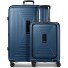  Set di valigie Essentials 14 a 4 ruote 2 pz. scomparto per laptop con piega elastica Variante dark blue metallic