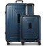  Set di valigie Essentials 14 a 4 ruote 2 pz. scomparto per laptop con piega elastica Variante dark blue metallic