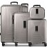  Set di valigie Essentials 14 a 4 ruote + beauty case 4 pezzi con piega elastica Variante coffee grey metallic