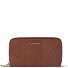  Portafoglio Bologna in pelle XL con doppia chiusura a zip, protezione RFID, 20 cm Variante brown