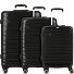 Madrid 4 ruote Set di valigie 3 pezzi Variante schwarz Madrid 4 ruote Set di valigie 3 pezzi Variante schwarz