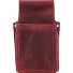  Vintage Marsupio Pelle 13 cm Variante rusty red